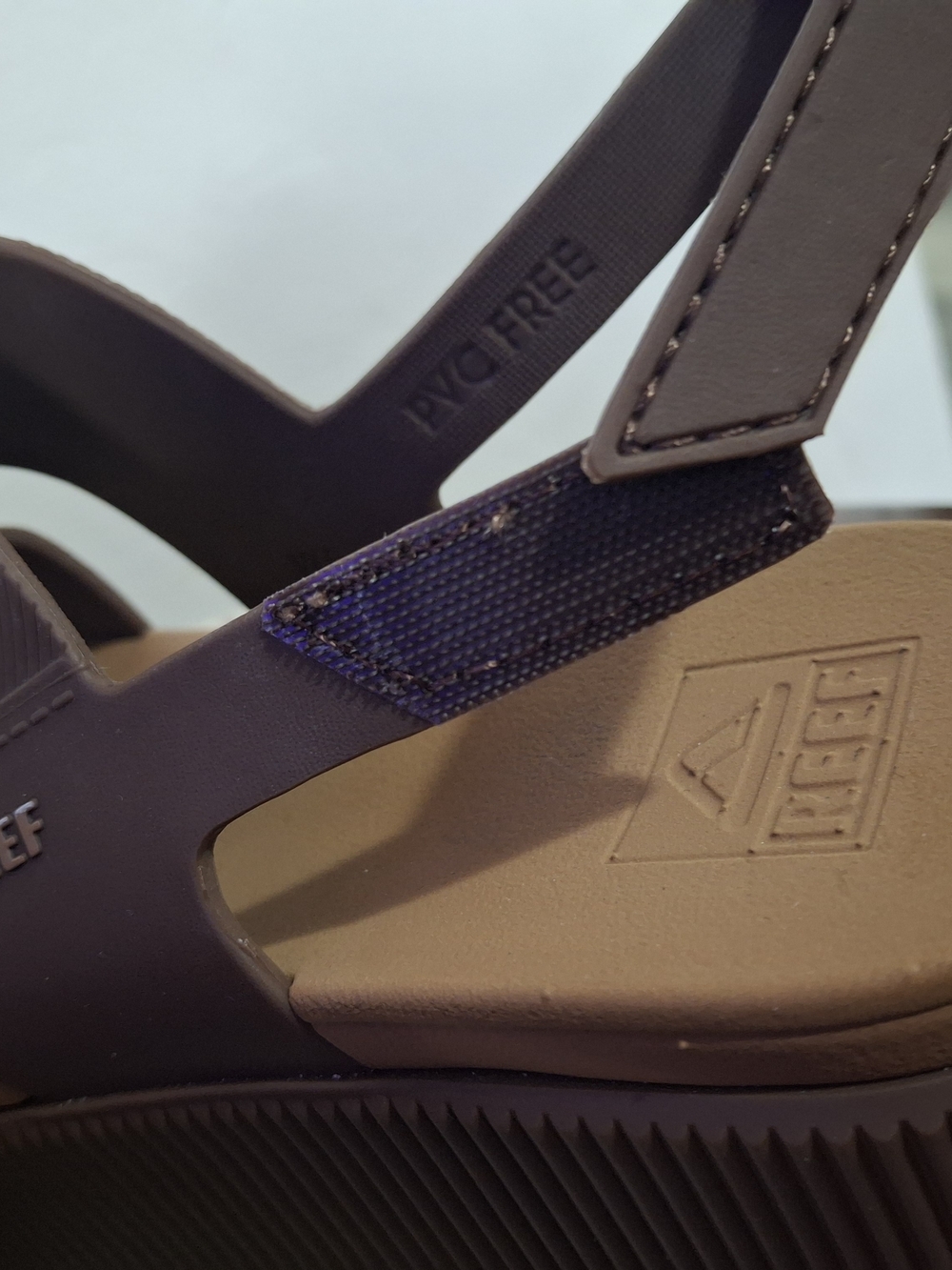 REEF Women's Water Vista Brown Higher Sandals Size 5. - Picture 9 of 12